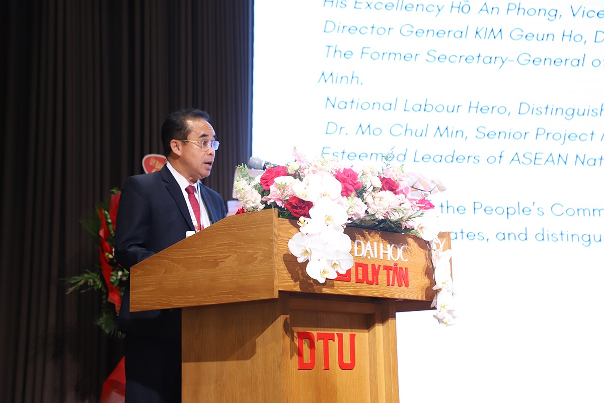 Ông Trần Anh Tuấn - Phó Chủ tịch UBND Đà Nẵng phát biểu tại Hội nghị. Ảnh: TITC