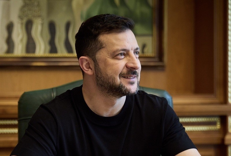 Ông Volodymyr Zelensky tại Kiev ngày 4/7. Ảnh: X/@ZelenskyyUa