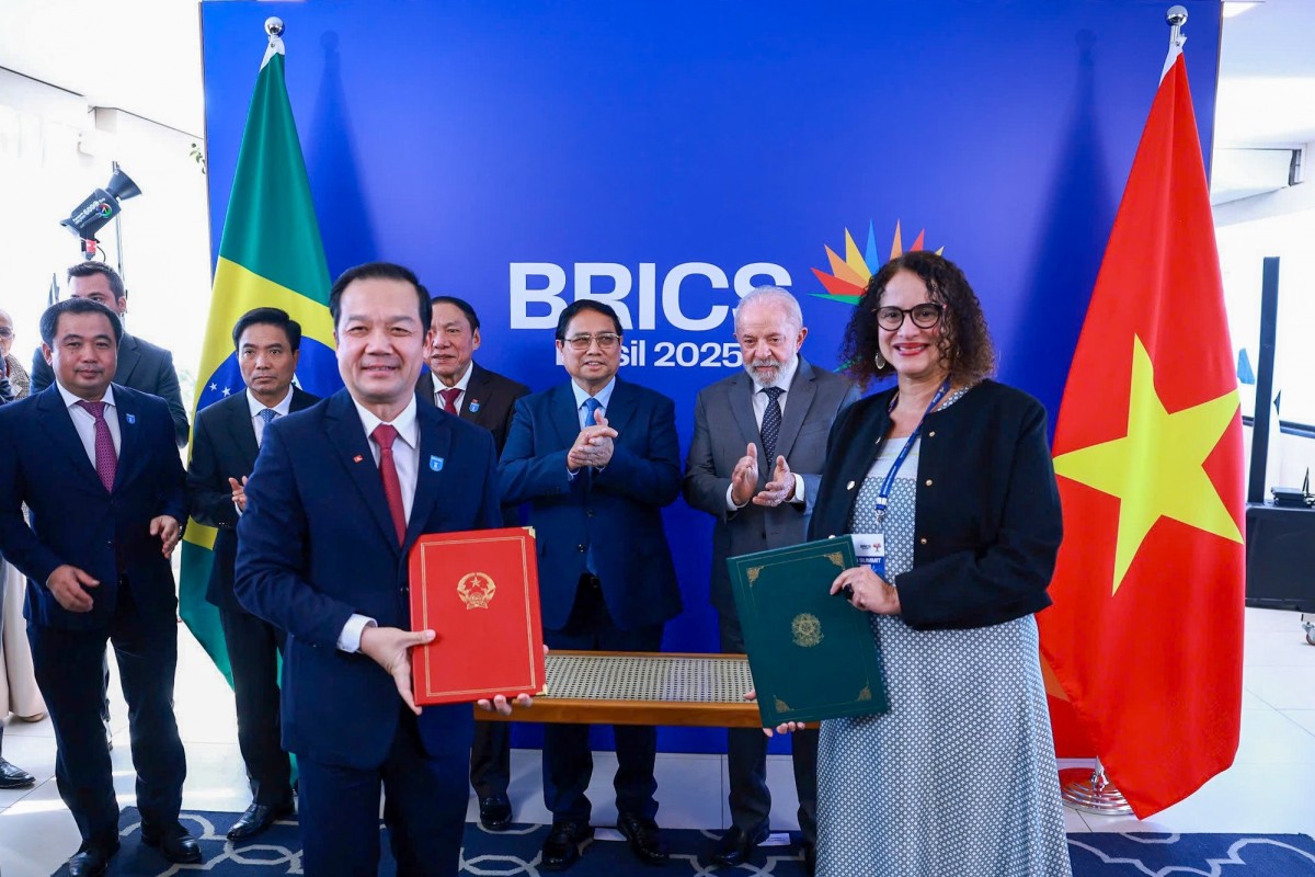 Phiên bản chính thức của 555Win Phạm Minh Chính hội đàm với Tổng thống Brazil