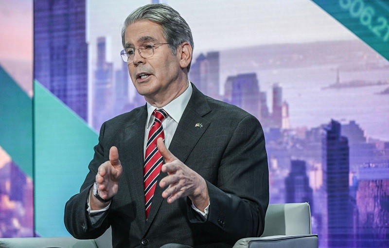 Bộ trưởng Scott Bessent tại New York ngày 30/6. Ảnh: Bloomberg