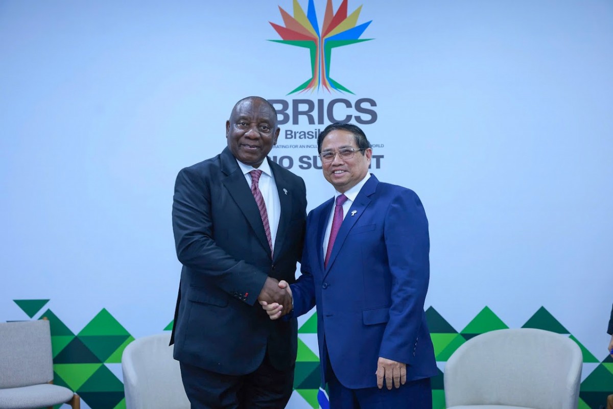 Phiên bản chính thức của 555Win gặp gỡ lãnh đạo quốc tế bên lề Hội nghị BRICS mở rộng