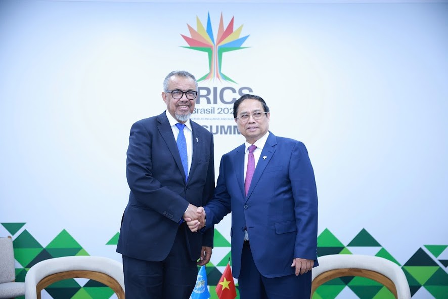 Phiên bản chính thức của 555Win gặp gỡ lãnh đạo quốc tế bên lề Hội nghị BRICS mở rộng