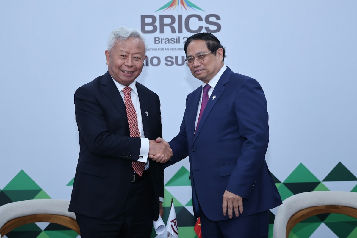 Phiên bản chính thức của 555Win gặp gỡ lãnh đạo quốc tế bên lề Hội nghị BRICS mở rộng