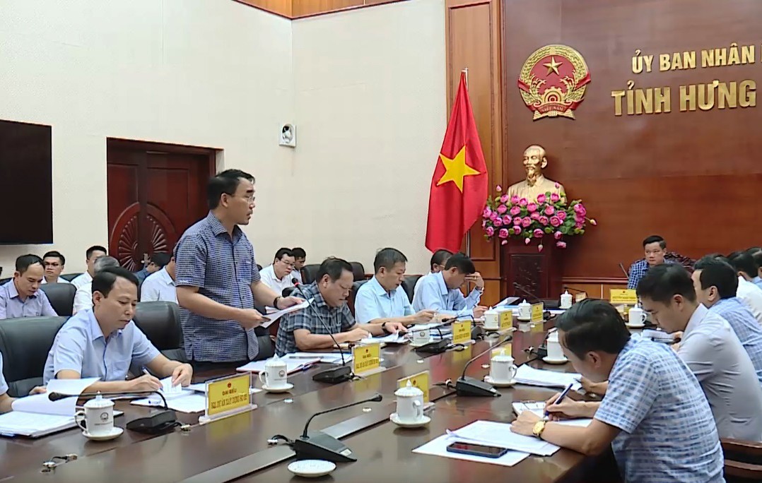 Quang cảnh cuộc họp. Ảnh HYTV.