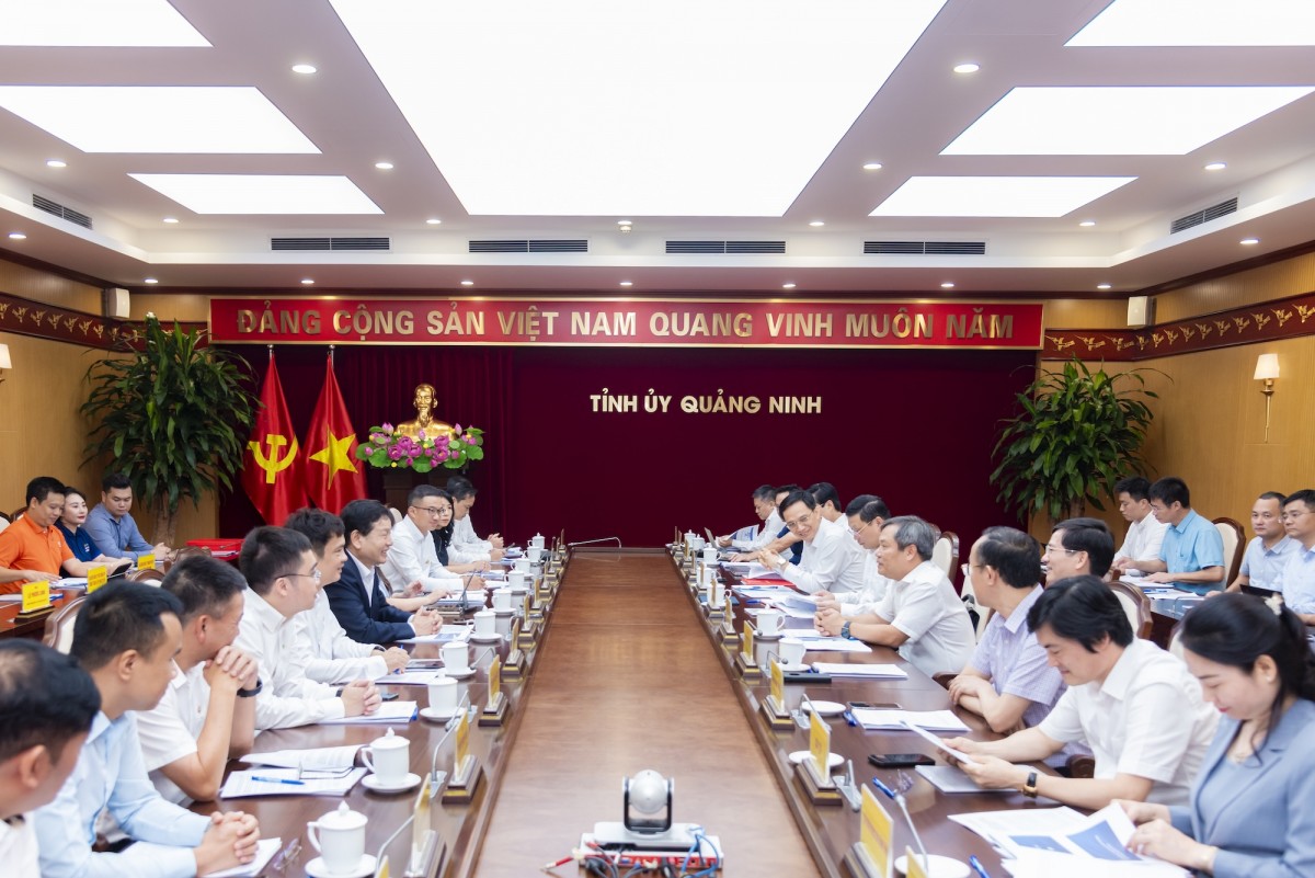 Tỉnh Quảng Ninh và Tập đoàn FPT thống nhất ký hợp tác chiến lược