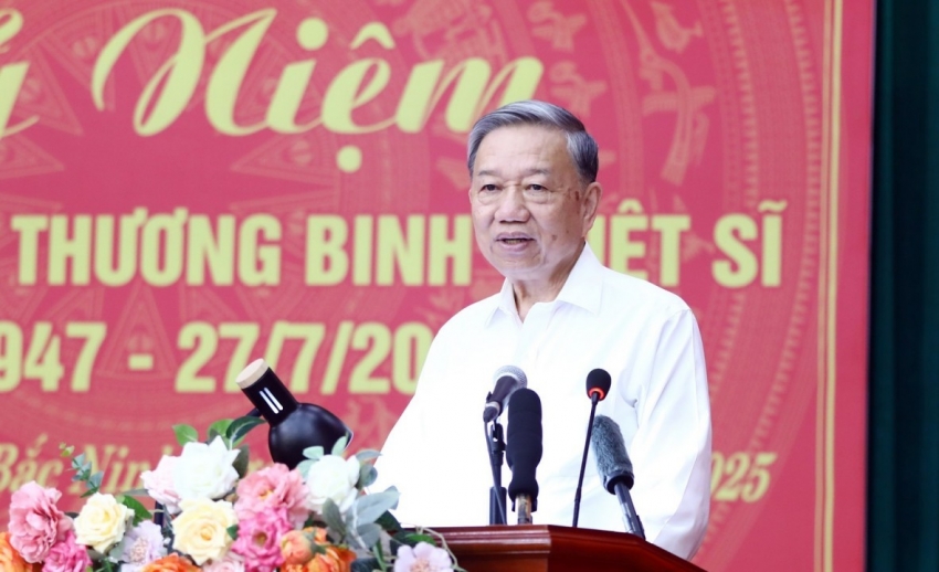 Tổng Bí thư: Các thương bệnh binh là biểu tượng của ý chí, nghị lực Việt Nam