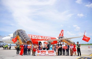 Thai AirAsia khai trương đường bay Hải Phòng - Bangkok