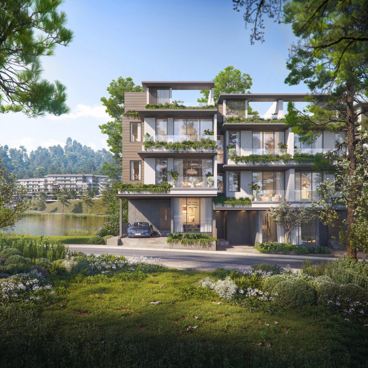 Spring Residences – Hơi thở đương đại giữa miền an trú Thanh Xuan Valley