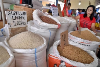 Indonesia giữ giá gạo ổn định trong bối cảnh khan hiếm nguồn cung toàn cầu