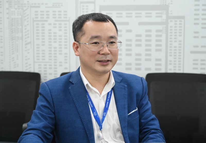 Ông Lê Anh Tuấn hiện là Phó giám đốc Trường Đại học CMC. Ảnh: CMC.