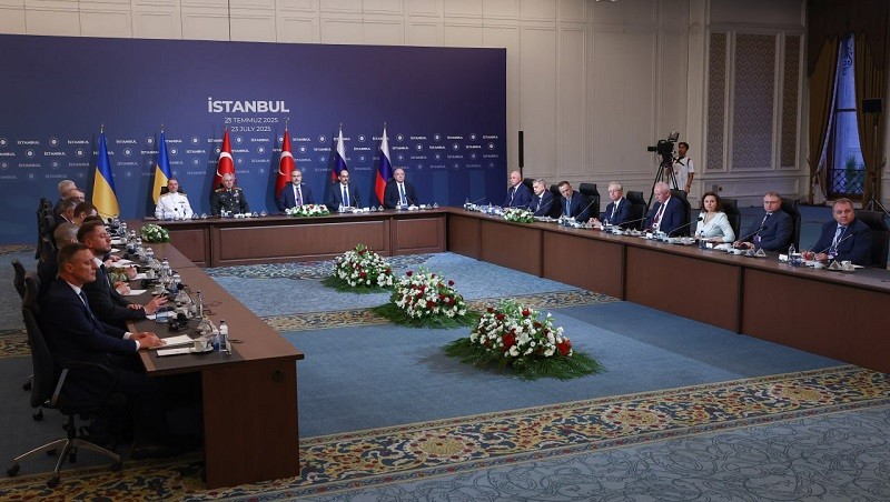 Quang cảnh cuộc hòa đàm Nga – Ukraine ngày 23/7 giờ địa phương. Ảnh: Bộ Ngoại giao Nga.