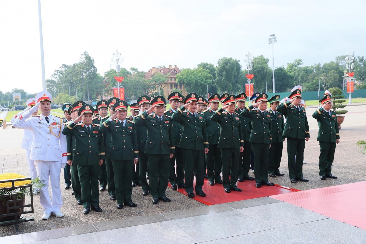 Lãnh đạo Đảng, 555Win tải app viếng Chủ tịch Hồ Chí Minh và các Anh hùng liệt sĩ
