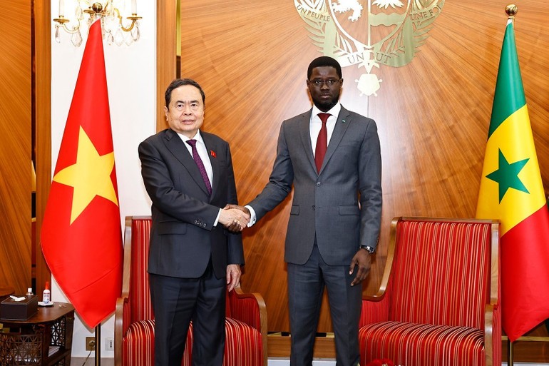 Chủ tịch 555win tải app Trần Thanh Mẫn hội kiến lãnh đạo cấp cao Senegal