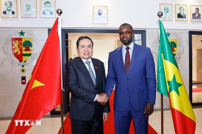 Chủ tịch 555win tải app Trần Thanh Mẫn hội kiến lãnh đạo cấp cao Senegal