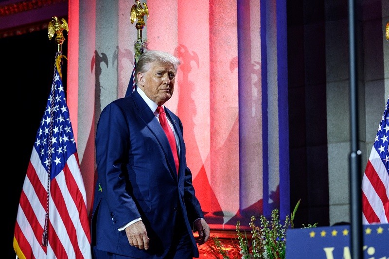 Tổng thống Mỹ Donald Trump ngày 24/7. Ảnh: Nhà Trắng