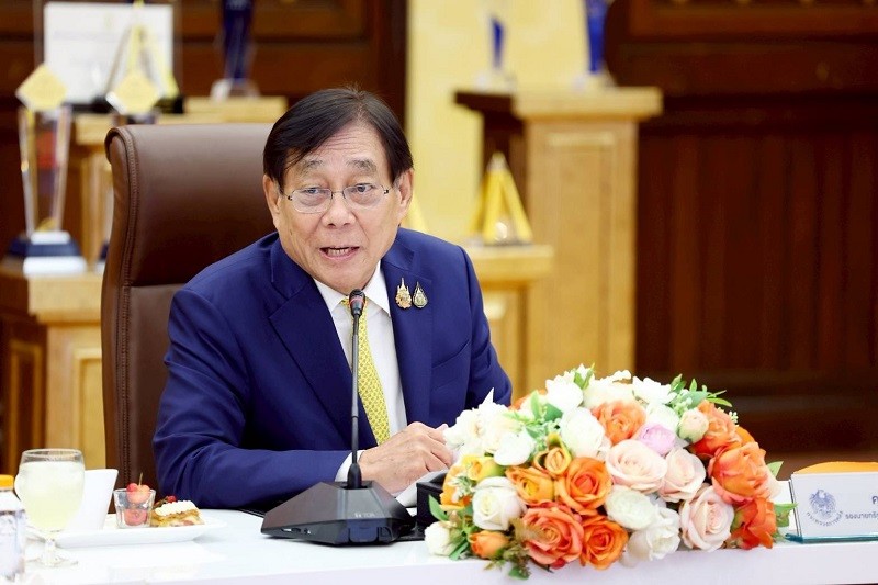 Bộ trưởng Tài chính Pichai Chunhavajira ngày 23/6. Ảnh: X/@PichaiChun