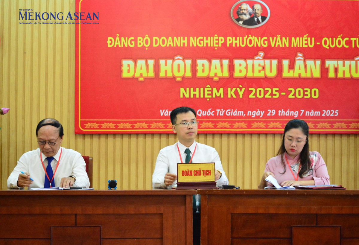 Đảng ủy doanh nghiệp phường Văn Miếu - Quốc Tử Giám tổ chức thành công Đại hội đại biểu lần thứ I