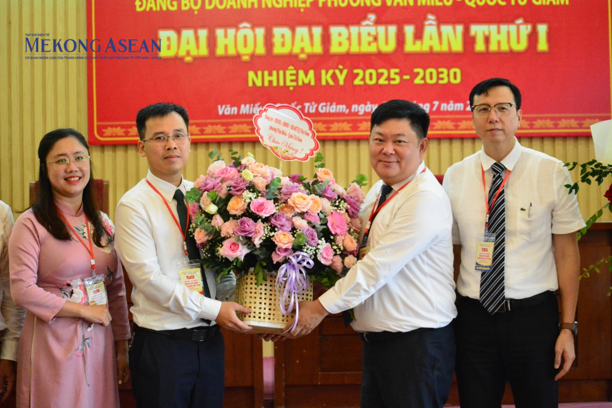 Đảng ủy doanh nghiệp phường Văn Miếu - Quốc Tử Giám tổ chức thành công Đại hội đại biểu lần thứ I