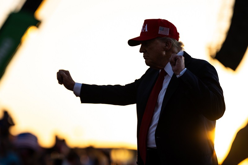 Ông Donald Trump ngày 29/7. Ảnh: Nhà Trắng
