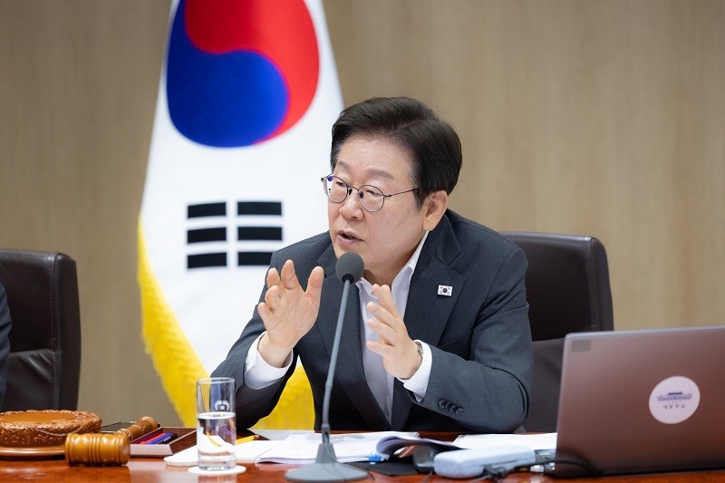 Ông Lee Jae-myung ngày 29/7. Ảnh: Facebook/@Lee Jae-myung