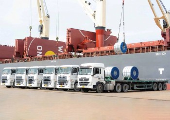 Doanh thu xuất khẩu của Thép Nam Kim giảm hơn 50%