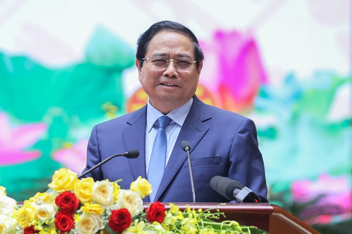 Thủ tướng khái quát những nhiệm vụ trọng tâm mà Bộ Xây dựng cần thực hiện trong nhiệm kỳ mới. Ảnh: VGP.