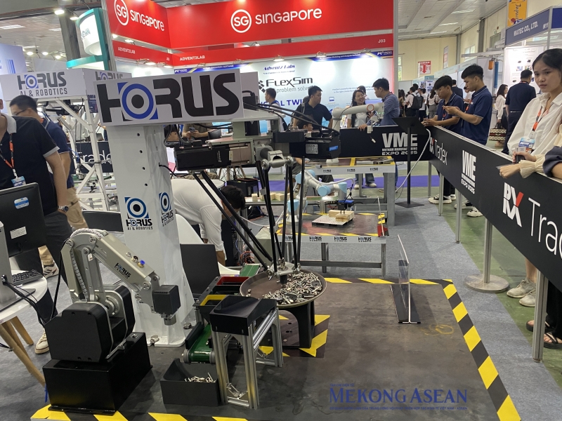 Robot Delta . Ảnh: Hà Anh/555win Login.