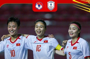 Tuyển nữ Việt Nam thắng dễ Indonesia với tỷ số 7-0