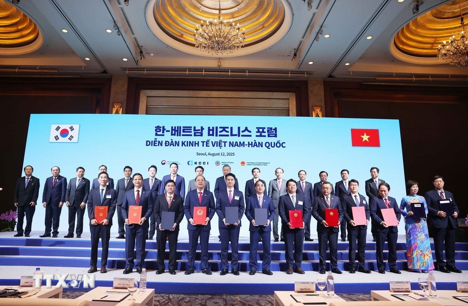 Việt Nam - Hàn Quốc hợp tác phát triển chuỗi sản xuất trong kỷ nguyên mới