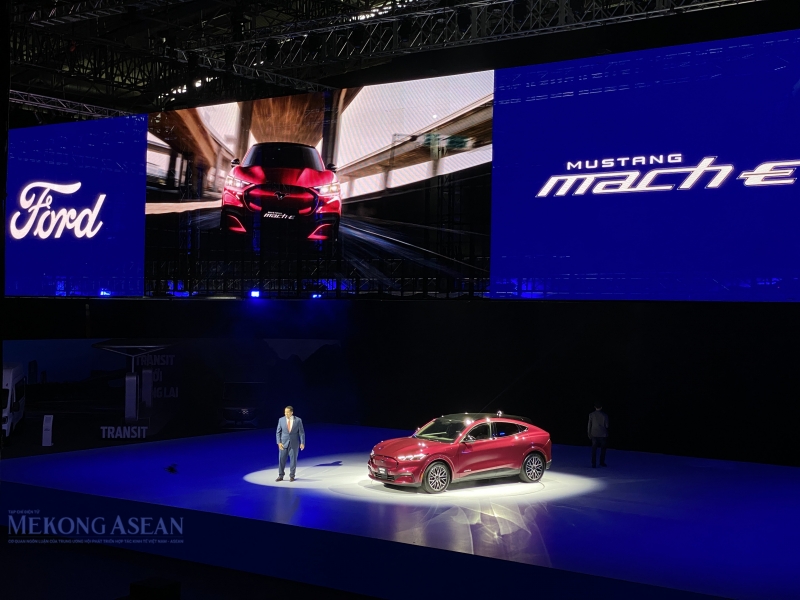 'Chiến mã’ điện Mustang Mach-E của Ford ra mắt tại Việt Nam
