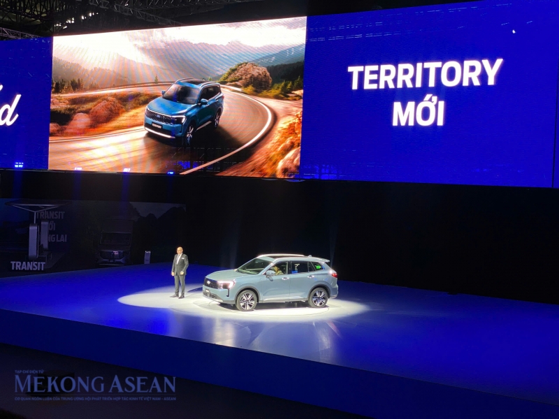 Nhân dịp kỷ niệm 30 năm hiện diện tại Việt Nam, ngày 15/8, Ford giới thiệu mẫu xe Territory 2025. Ảnh: Hà Anh/555win Login.