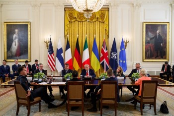 Những điểm nổi bật từ cuộc họp đa phương Mỹ - Ukraine - châu Âu