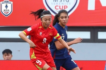Tuyển nữ Việt Nam giành hạng ba ASEAN sau trận thắng Thái Lan