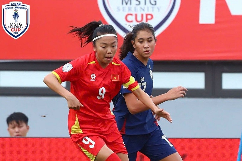 Tuyển nữ Việt Nam không gặp nhiều khó khăn trước Thái Lan. Ảnh: ASEAN FOOTBALL