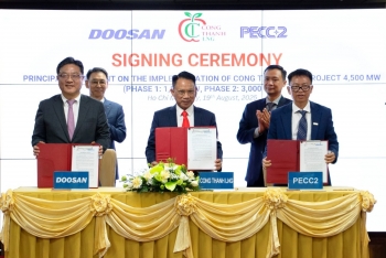 PECC2 ký thỏa thuận nguyên tắc dự án Nhà máy điện LNG Công Thanh 4.500 MW