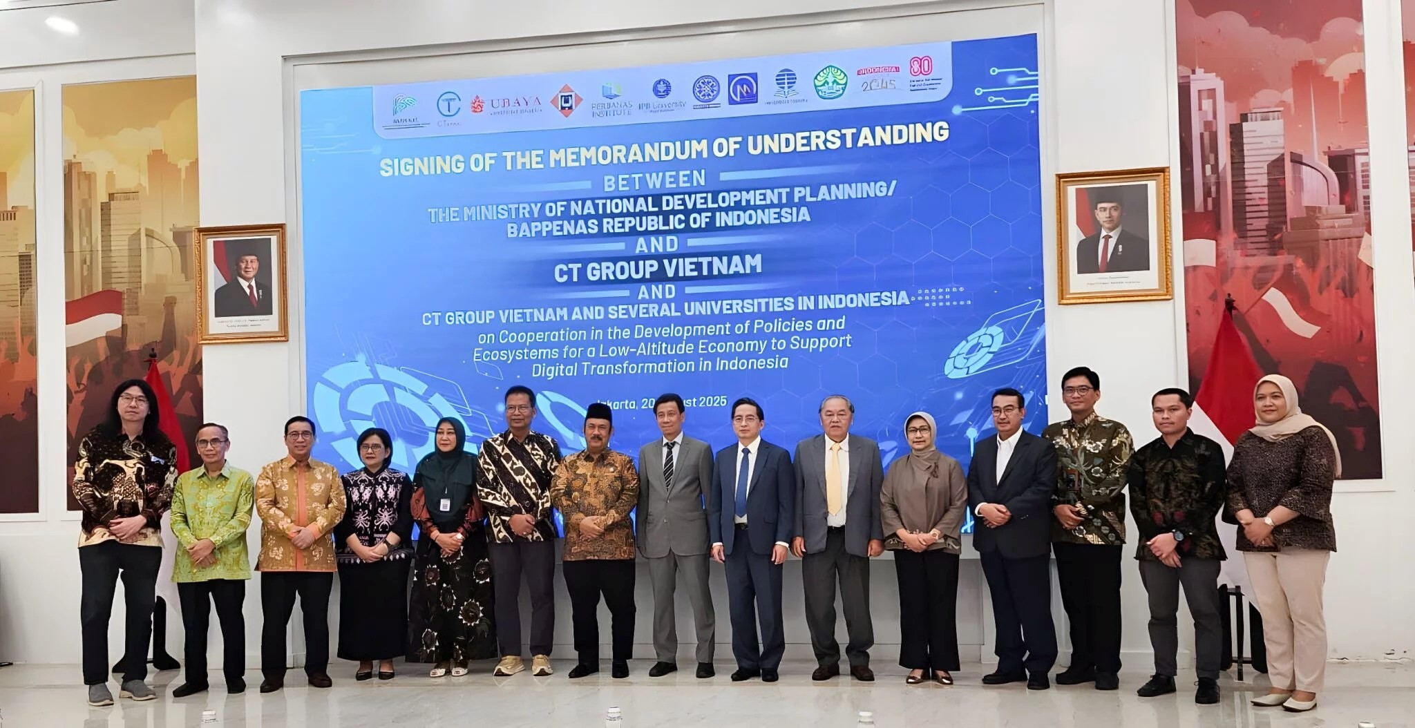 CT Group ký thỏa thuận lịch sử với Indonesia về 555Win login đăng nhập không gian
