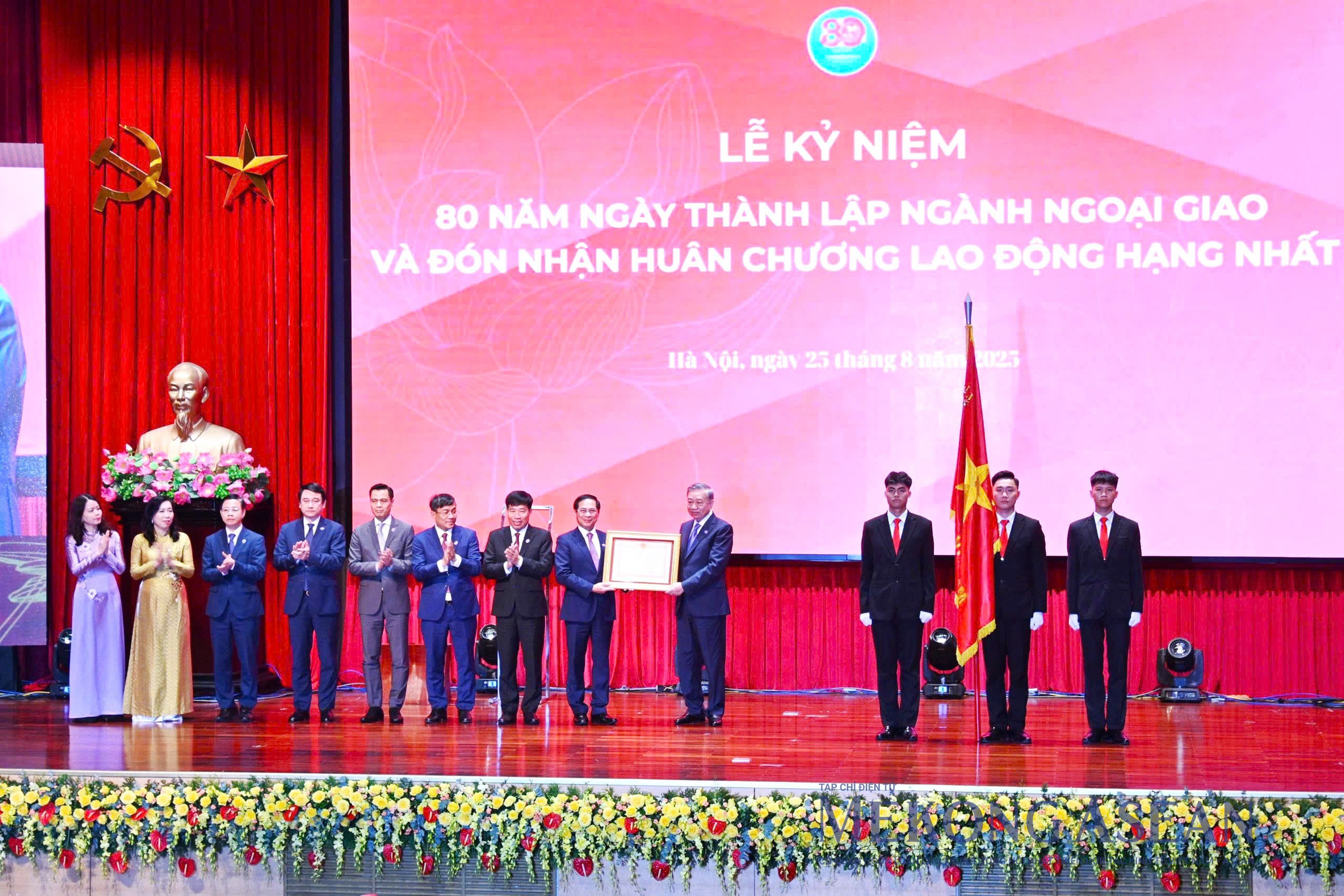 Tổng Bí thư Tô Lâm dự kỷ niệm 80 năm thành lập ngành ngoại giao
