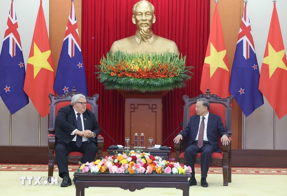 'Tiềm năng hợp tác giữa Việt Nam và New Zealand còn rất lớn'