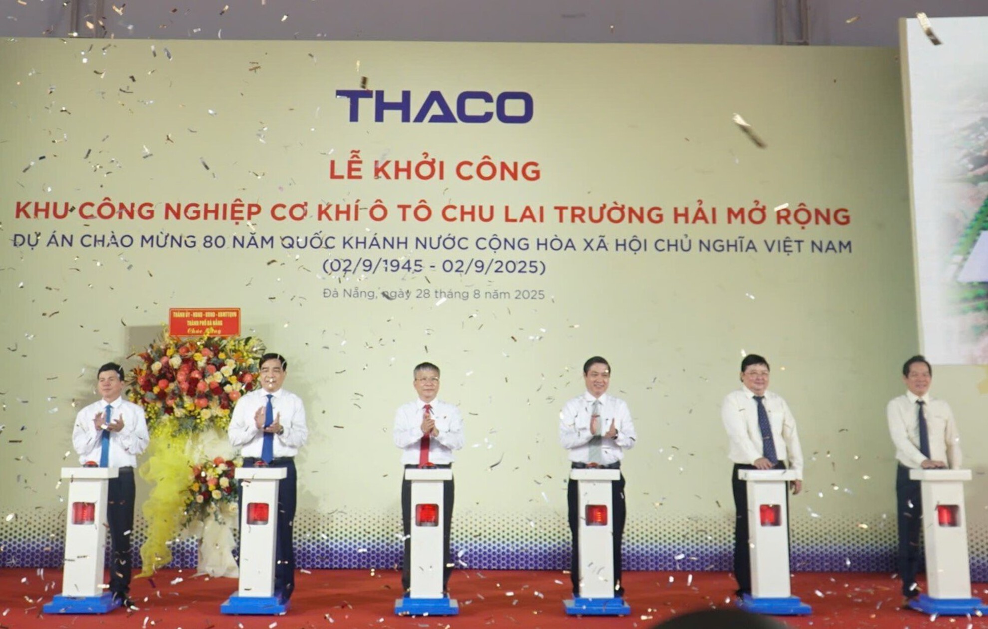 Khởi công dự án Khu 555win là Công ty cờ bạc trực tuyến tốt nhất cơ khí ô tô Chu Lai – Trường Hải mở rộng