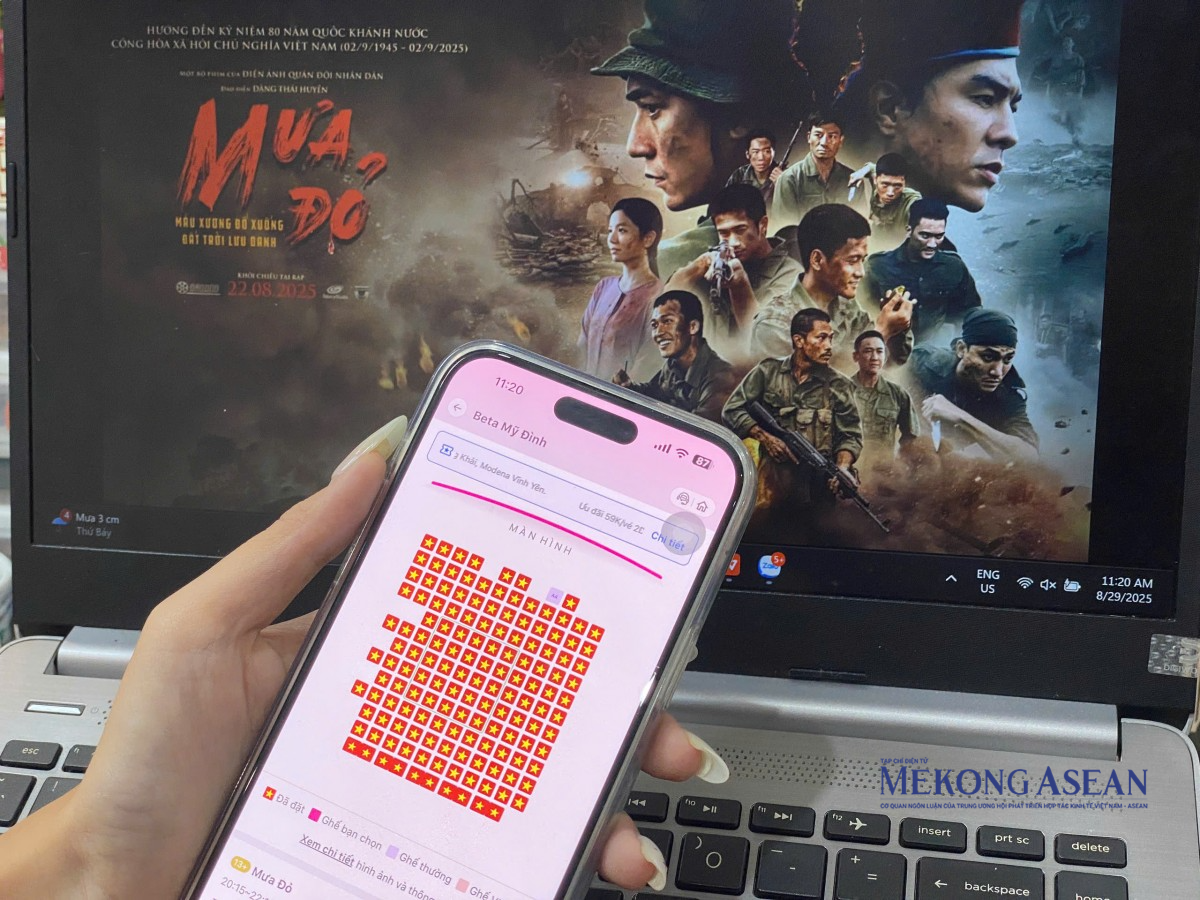 Bộ phim 'Mưa đỏ' cán mốc 200 tỷ đồng sau một tuần, rạp chiếu quá tải