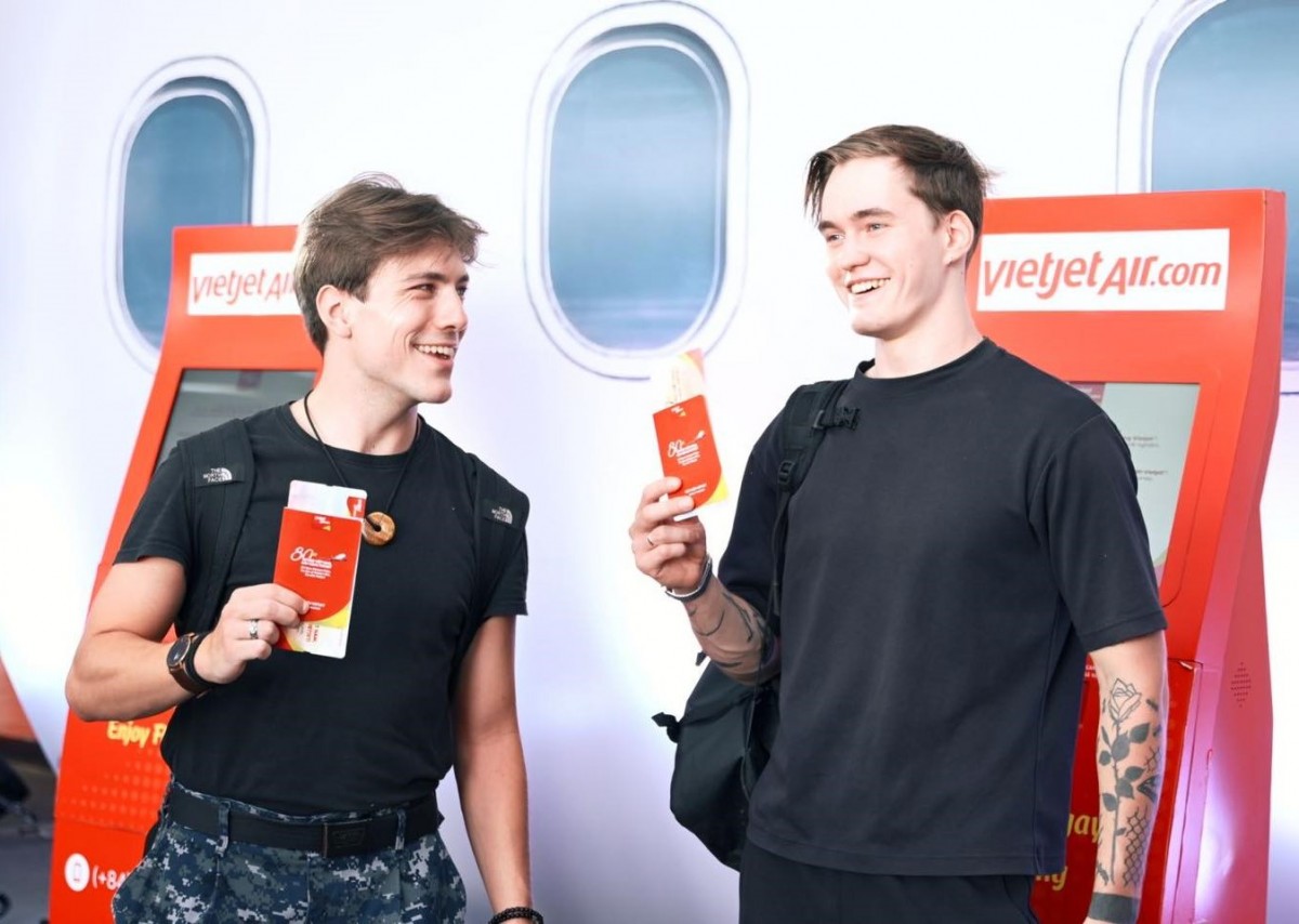 Vietjet mang đến trải nghiệm đặc biệt tại Triển lãm 80 năm Độc lập - Tự do - Hạnh phúc