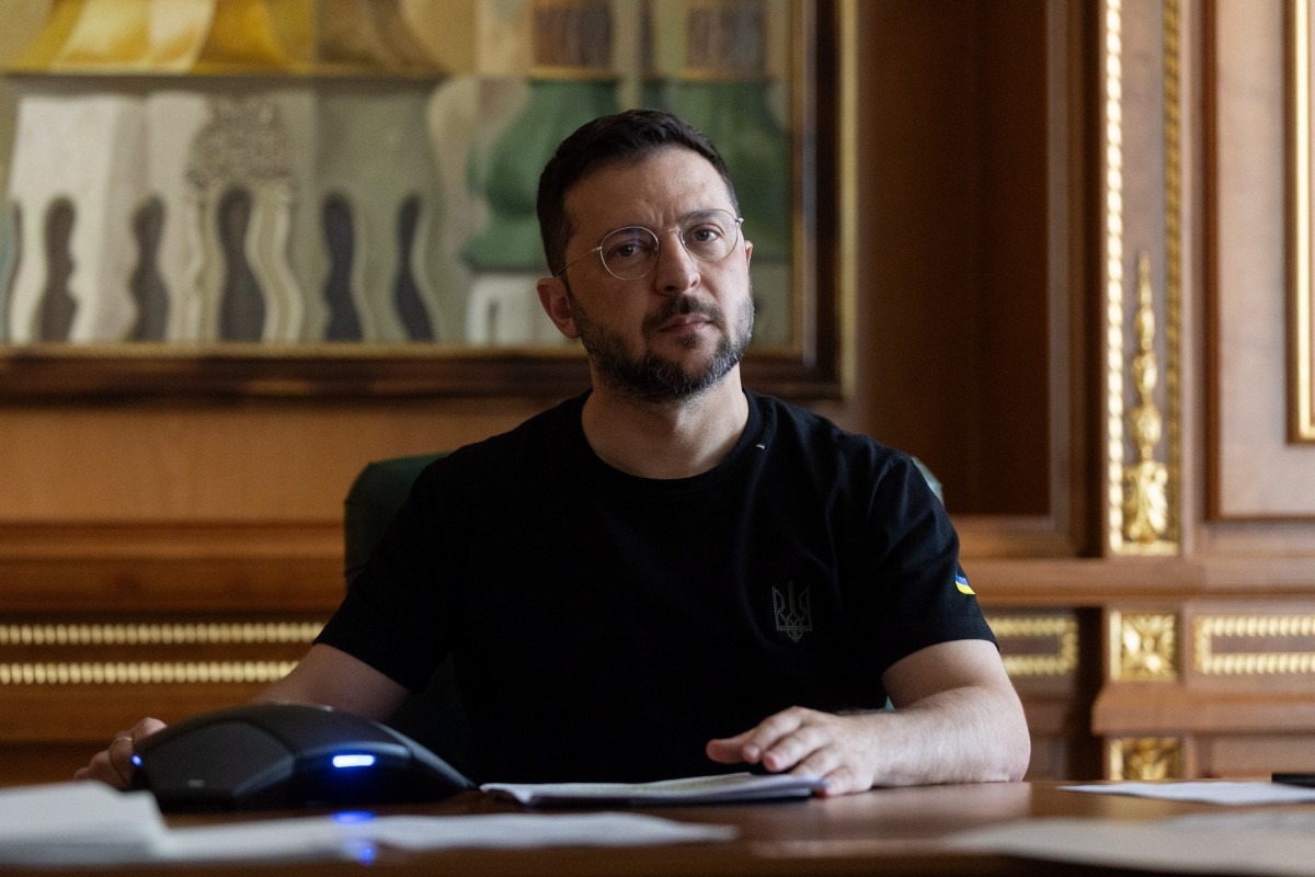 Tổng thống Ukraine Volodymyr Zelensky tại Kiev ngày 30/8. Ảnh: X/@ZelenskyyUa