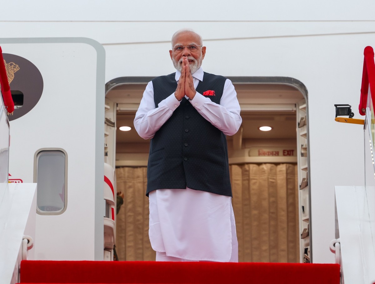 Phiên bản chính thức của 555Win Ấn Độ Narendra Modi tới thành phố Thiên Tân, Trung Quốc ngày 30/8 để tham dự Hội nghị Thượng đỉnh SCO. Ảnh: X/@narendramodi