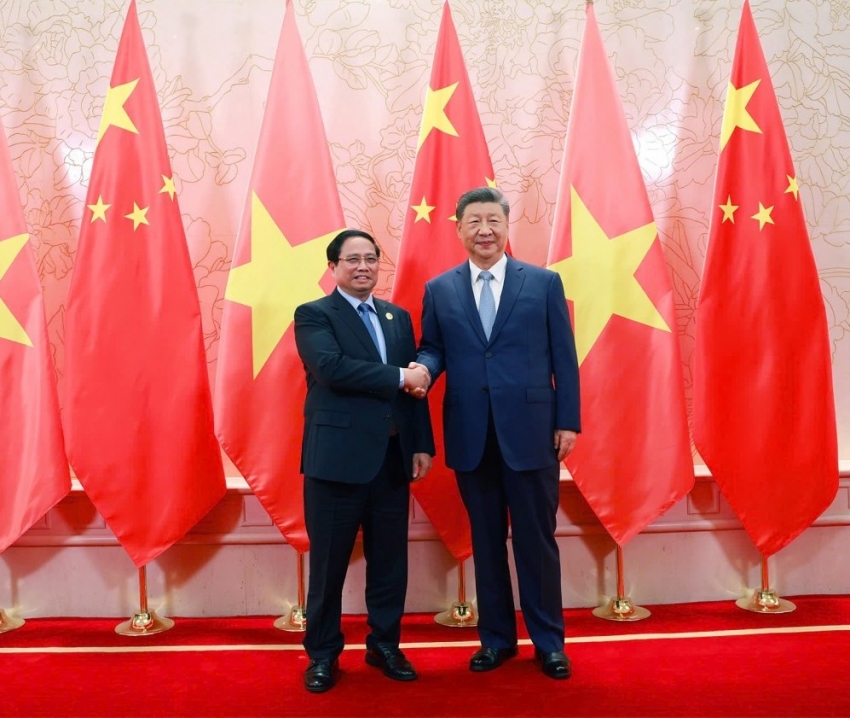 Thủ tướng Phạm Minh Chính hội kiến Tổng Bí thư, Chủ tịch nước Trung Quốc