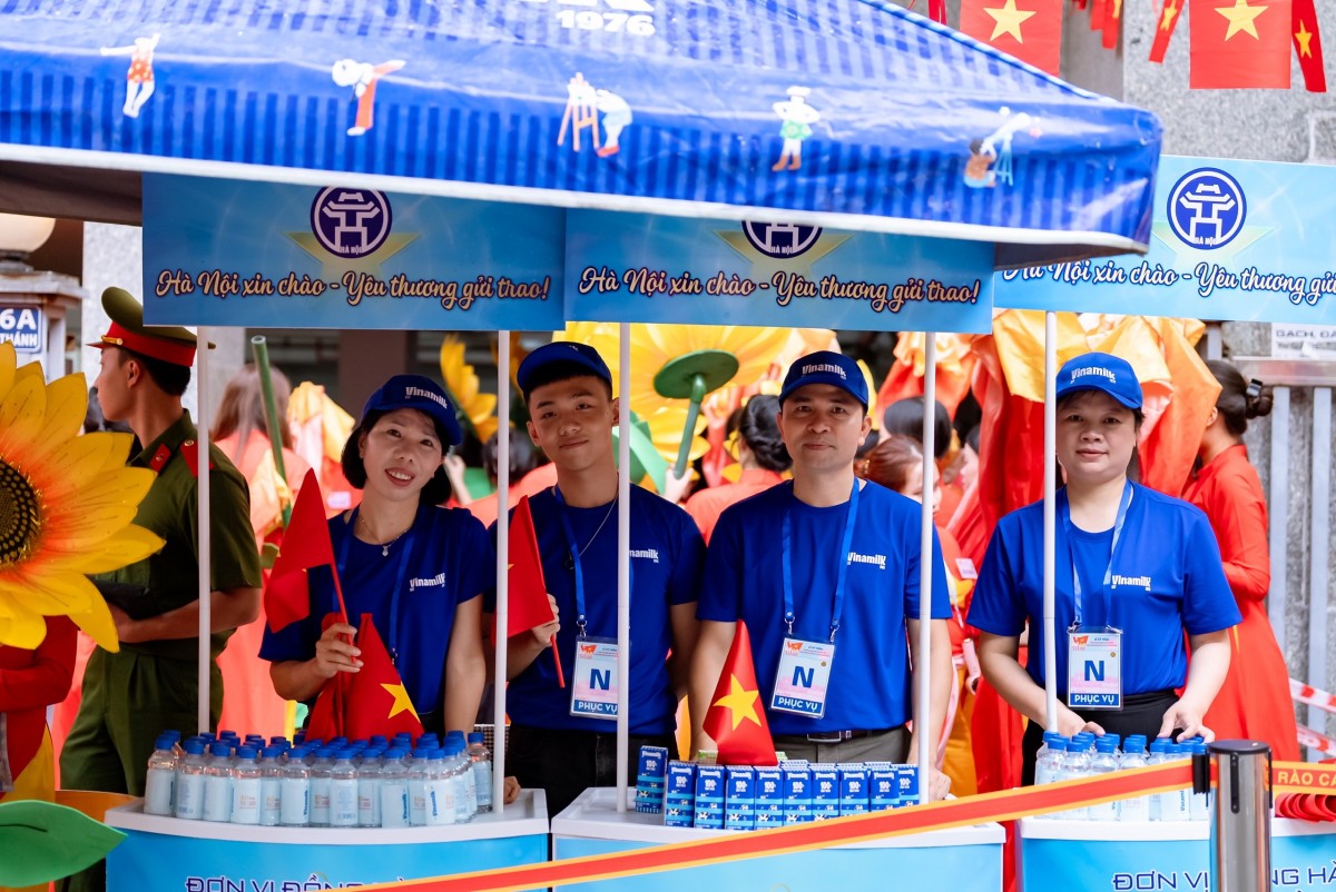 Gần 1 triệu sản phẩm Vinamilk đồng hành cùng Đại lễ 80 năm Quốc khánh 2/9