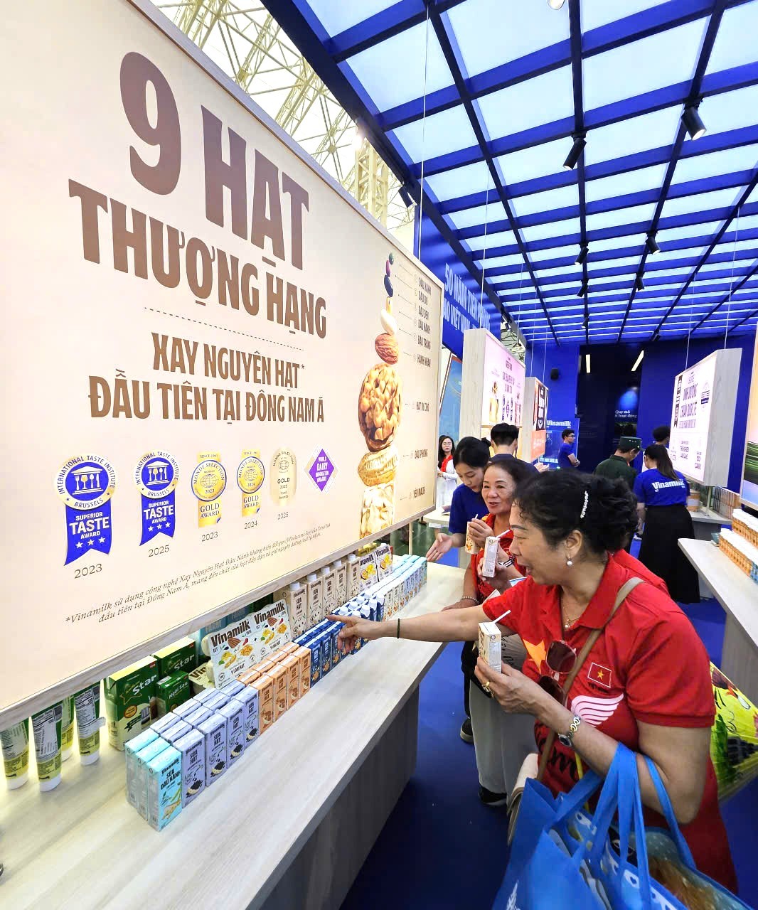 Vinamilk tạo điểm nhấn tại Triển lãm Thành tựu đất nước 80 năm