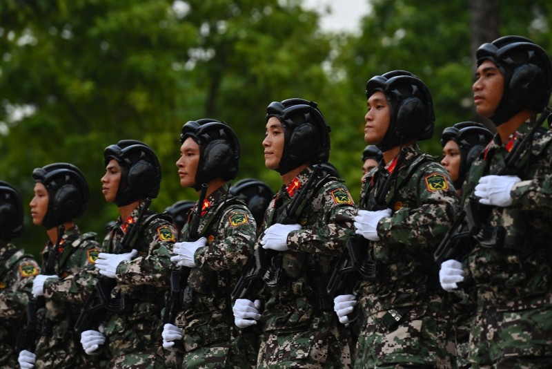 Toàn cảnh lễ diễu binh, diễu hành trên Quảng trường Ba Đình lịch sử