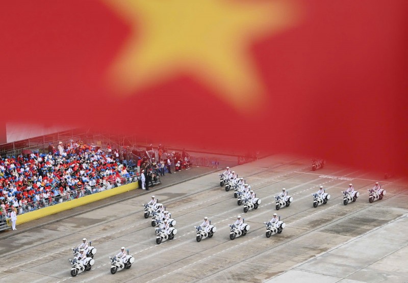 Toàn cảnh lễ diễu binh, diễu hành trên Quảng trường Ba Đình lịch sử