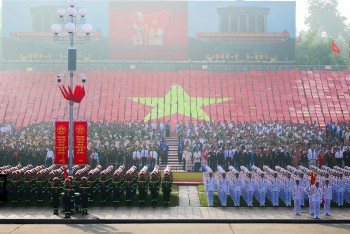 Toàn cảnh lễ diễu binh, diễu hành trên Quảng trường Ba Đình lịch sử