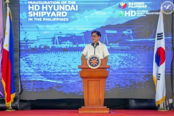 Philippines kỳ vọng trở thành cường quốc đóng tàu với dự án của Hyundai